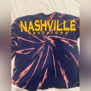 Women’s size 8/10 Medium Nashville Predators Tie-Dye Sweatshirt